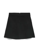 Spódnice - Vero Moda Spódnica mini Saba 10325944 Czarny Regular Fit - miniaturka - grafika 1