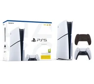 Konsole Playstation - Sony PlayStation 5 Slim D Chassis (PS5) 1TB z napędem + Dodatkowy Pad Czarny - miniaturka - grafika 1
