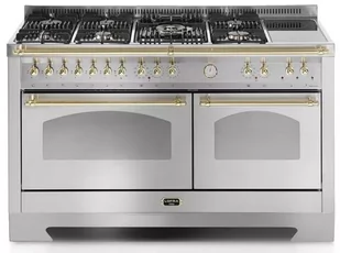 Kuchenka gazowo-elektryczna LOFRA DOLCEVITA 150 ACCIAIO SATINATO RSD156MFT+MFT/AEOV - Kuchenki gazowo-elektryczne - miniaturka - grafika 1