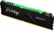 Pamięci RAM - Kingston FURY Beast RGB 16GB 1x16GB 3600MHz DDR4 CL18 DIMM - miniaturka - grafika 1