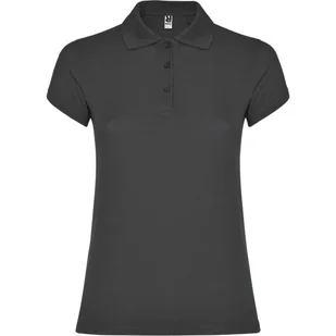 Damska Koszulka Polo W Gwiazdki - Koszulki sportowe damskie - miniaturka - grafika 1