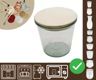 Pojemniki kuchenne - Słoiki WECK / drewniane wieko słoik 580ml MOLD / Wamar-Sosenka - miniaturka - grafika 1