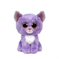 Ty Meteor Maskotka Lawendowy kot Cassidy 15 cm GXP-802205 - Maskotki i pluszaki - miniaturka - grafika 4