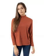 Swetry damskie - Cienki sweter półgolf damski golf 16377-3 r XL/XXL - miniaturka - grafika 1