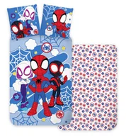 Pościel dla dzieci - Pościel 100x135 Spidey Spiderman Bawełna - miniaturka - grafika 1
