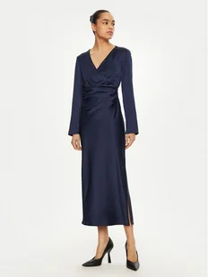 Imperial Sukienka koktajlowa AFGSIBA Niebieski Regular Fit - Sukienki - miniaturka - grafika 1