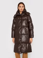 Kurtki damskie - Guess Kurtka puchowa Emilie W1BL03 WE480 Brązowy Boxy Fit - miniaturka - grafika 1