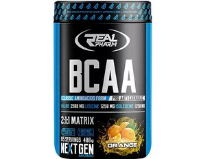 Real Pharm BCAA 400g - Aminokwasy - miniaturka - grafika 1