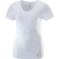 Koszulki i topy damskie - Koszulka damska Salomon Elevate Move On Tee sportowa techniczna-M - miniaturka - grafika 1