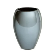 Wazony i flakony - Wazon Dekoracyjny Ceramiczny Simona 14X9X20 Oliwkowy - miniaturka - grafika 1