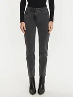Spodnie damskie - Morgan Jeansy 242-PELAN Szary Straight Fit - miniaturka - grafika 1