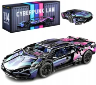 Klocki - Zestaw Klocków Mega Lamborghini Klocki Cyberpunk - 1314 Elementów Idealny Prezent - miniaturka - grafika 1