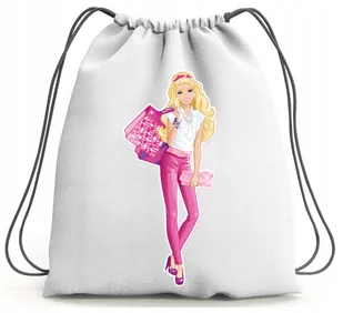 PLECAK WOREK BARBIE SZKOLNY NA BUTY WF - Worki na buty - miniaturka - grafika 1