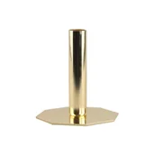 Świeczniki - Świecznik stołowy miedziany duży 13 x 10 cm - miniaturka - grafika 1