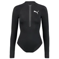 Stroje kąpielowe - Damski strój kąpielowy Puma Long Sleeve Surf Suit Rozmiar: XL / Kolor: czarny - miniaturka - grafika 1