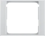 Inne akcesoria elektryczne - Pierścień oddzielający do pokrywy Berker K.5 aluminium - miniaturka - grafika 1