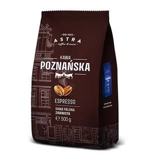 Kawa Astra Poznańska Espresso ziarnista 500g - Kawa - miniaturka - grafika 1