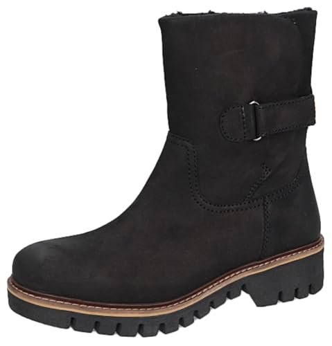 Camel Active Damskie 53IAS06-300100_42 modne kozaki, czarne, EU, czarny, 42 EU