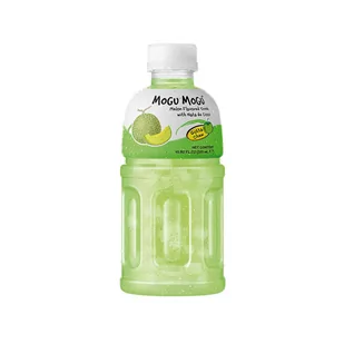 Tajski Napój Mogu-Mogu Z Galaretką Kokosową O Smaku Melonowym "Melon Flavoured-Drink With Nata De Coco" 320Ml Mogu Mogu - Soki i napoje niegazowane - miniaturka - grafika 1