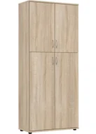 Regały - Skandynawski Regał Biurowy Dąb Sonoma D1-H52 - miniaturka - grafika 1