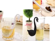 Zaparzacze i kawiarki - Zaparzacz silikonowy łabędź (mix kolorów) - miniaturka - grafika 1