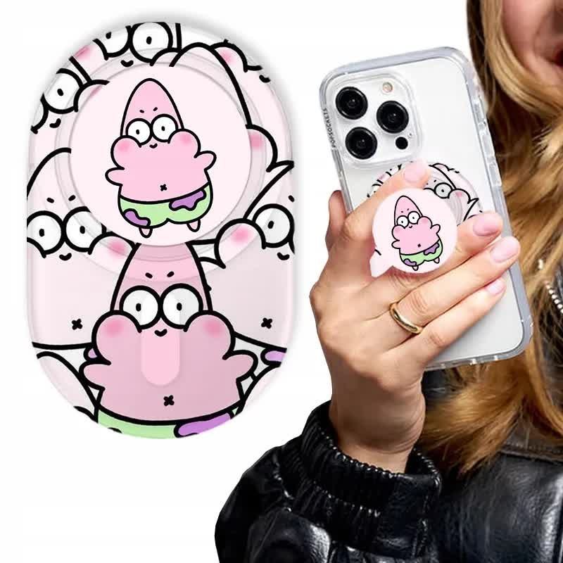 UCHWYT MAGSAFE MAGNETYCZNY Do Etui Telefonu SPONGEBOB Patric Modne Wzory