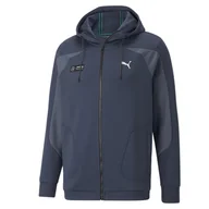 Bluzy męskie - Bluza z kapturem męska Puma MAPF1 granatowa 53187804-S - miniaturka - grafika 1