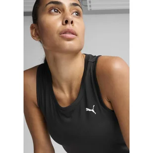 Damska koszulka bez rękawów TAD ESSENTIALS PUMA Black - Koszulki sportowe damskie - miniaturka - grafika 1