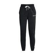 Spodnie sportowe damskie - Spodnie fitness damskie Under Armour Essential Script - miniaturka - grafika 1