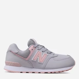 Buty sportowe dziecięce New Balance 574 GC574CG1 37 Szare (196307145121) - Buty dla dziewczynek - miniaturka - grafika 1