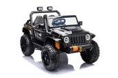 Pojazdy elektryczne dla dzieci - LEAN CARS Auto Na Akumulator XB-1118 Czarne 9067 - miniaturka - grafika 1