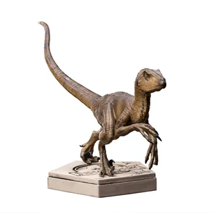 Iron Studios Jurassic Park - Velociraptor A Icons statuetka - Figurki dla dzieci - miniaturka - grafika 1