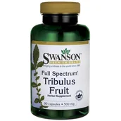 Suplementy naturalne - Swanson FS Tribulus 500mg 90caps - miniaturka - grafika 1