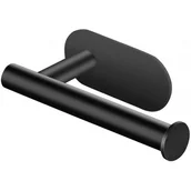 Stojaki i wieszaki na papier toaletowy - Czarny metalowy uchwyt na papier Z5-S09 - miniaturka - grafika 1