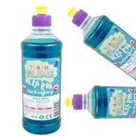 Przybory szkolne - Tuban Klej turkusowy PVA 500ml TUBAN - miniaturka - grafika 1