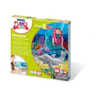 Przybory szkolne - Staedtler Zestaw FIMO Kids FormxPlay, Syrenka, 4 x 42g + akcesoria, AA024STD - miniaturka - grafika 1