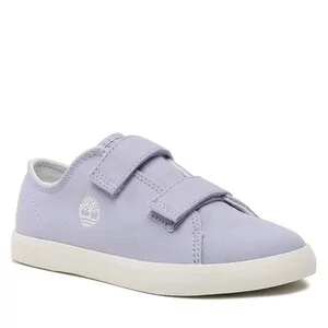 Tenisówki Timberland Newport Bay Canvas 2 Str Light Blue Canvas - Buty dla dziewczynek - miniaturka - grafika 1
