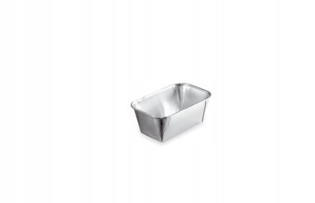 Foremki aluminiowe prostokątne 550 ml/100 sztuk