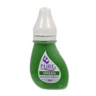 Pozostałe akcesoria kosmetyczne - Pigment do makijażu permanentnego Biotouch Pure Green 3ml - miniaturka - grafika 1