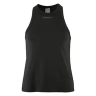 Koszulki i topy damskie - Damska koszulka bez rękawów CRAFT CORE ESSENCE MESH SINGLET W 1914698-999000 – Czarny - miniaturka - grafika 1