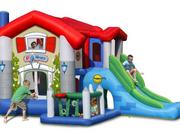 Place zabaw - Happy Hop Dmuchany plac zabaw - Big House - Happy Hop - miniaturka - grafika 1