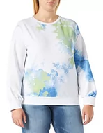 Bluzy damskie - United Colors of Benetton Damska bluza z kapturem, Wielokolorowa 901, S - miniaturka - grafika 1