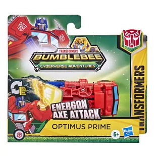 Hasbro, figurka TRANSFORMERS CYBERVERSE 1-STEP - OPTIMUS PRIME - Figurki dla dzieci - miniaturka - grafika 1