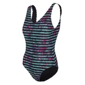 Stroje kąpielowe - 4F, Kostium kąpielowy, H4L20-KOSP003 91A, zielony, rozmiar S - miniaturka - grafika 1