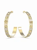 Kolczyki - Kolczyki Guess 4G Forever JUBE03280JWYGT/U - miniaturka - grafika 1