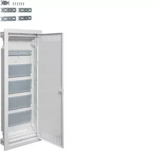 Hager VOLTA Rozdzielnica p/t multimedialna 5R 4x płyta montażowa, 1x szyna TH VU60NWB - Rozdzielnie elektryczne - miniaturka - grafika 1