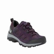 Buty trekkingowe damskie - Buty damskie na wędrówki Jack Wolfskin VOJO 3 TEXAPORE LOW W purple/ grey - 42 - miniaturka - grafika 1