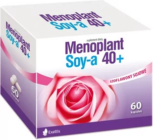 EXELTIS Menoplant Soy-a 40+ 60 kapsułek 8059312 - Układ moczowy i płciowy - miniaturka - grafika 1