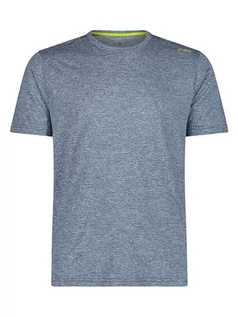 Koszulki sportowe męskie - CMP Koszulka funkcyjna w kolorze szarym - grafika 1