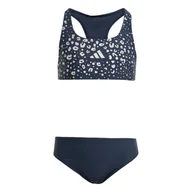 Stroje kąpielowe dla dziewczynek - Zestaw brokatowego bikini dla dzieci - miniaturka - grafika 1